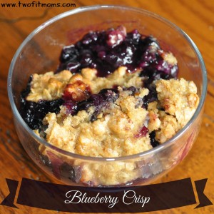 blueberry crisp