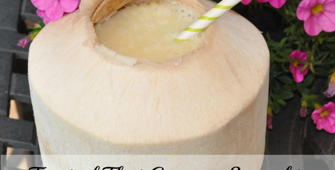 coconut smoothie