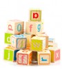 Wooden alphabet blocks. Baby Blocks