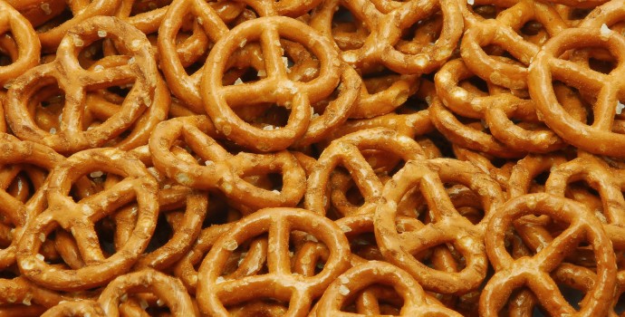 pretzels background