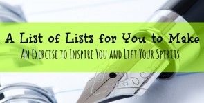 A List of Lists for You to Make
