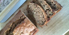 Cinnamon Walnut Zucchini Bread